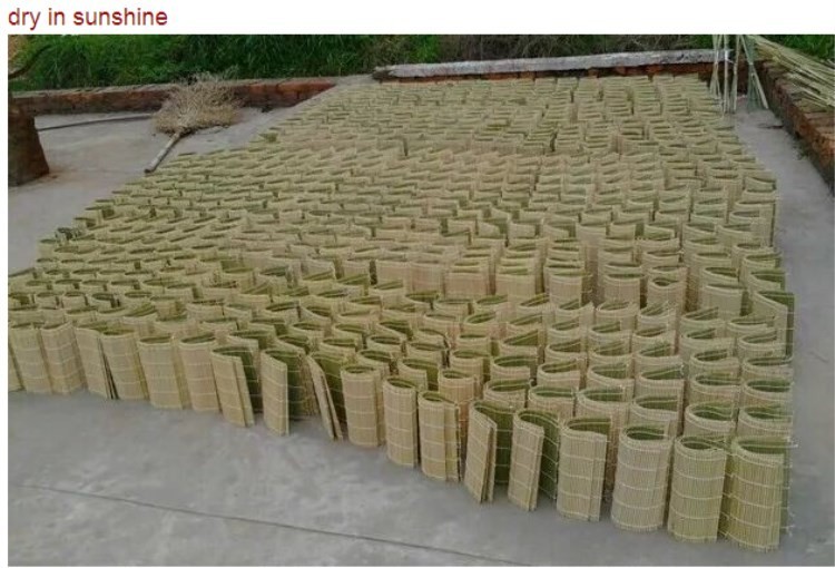 Home Use Sterilized Bamboo 30*40cm Sushi Rolling Mat