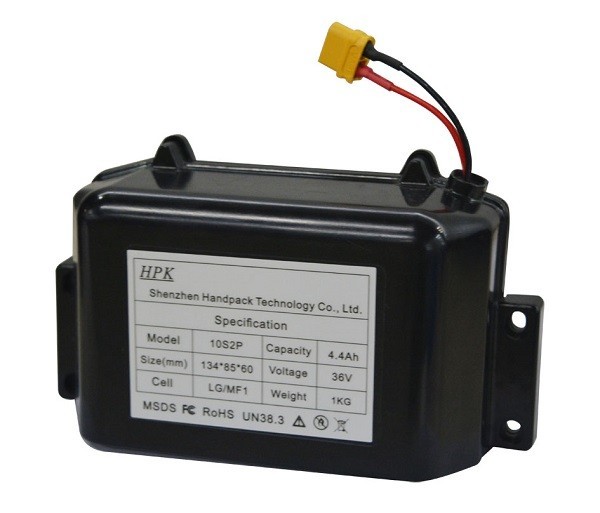 PCB Protection Lithium Ion Battery Pack For Electric Scooters / Hoverboard