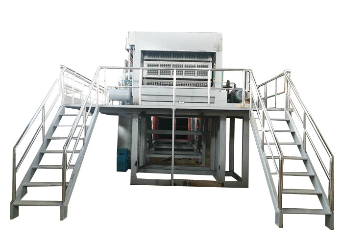 Recycled Pulp Egg Box Forming Machine 80KW Rotary Video Technical Support