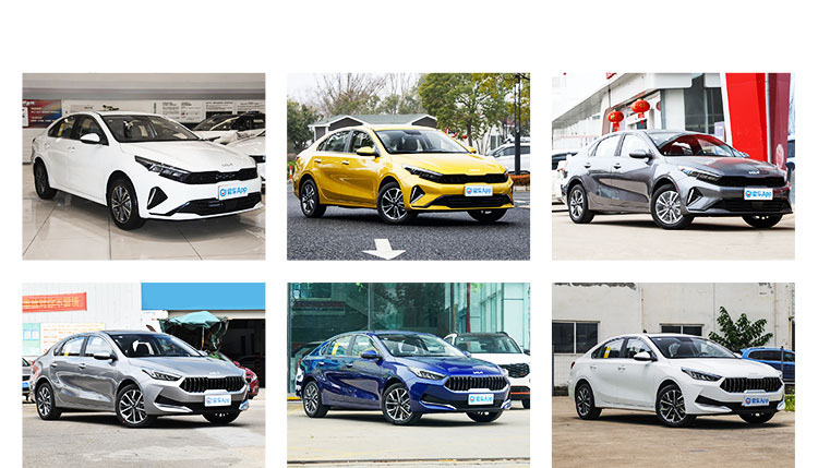 2023 Top Sale Diesel Small Car Gas Powered Vehicle Electric Car Second Hand Car Kia K3