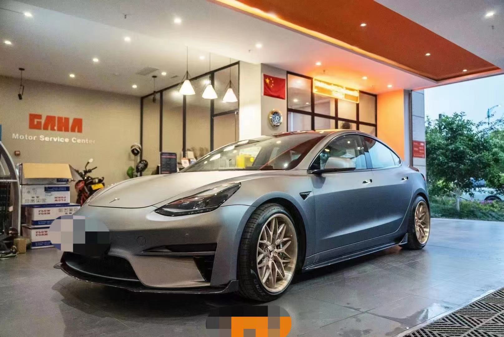 Selling MODEL 3 Body Kit Upgrade for the Tesla Model 3 With Robot-style Front and Rear Bumper Spoilers