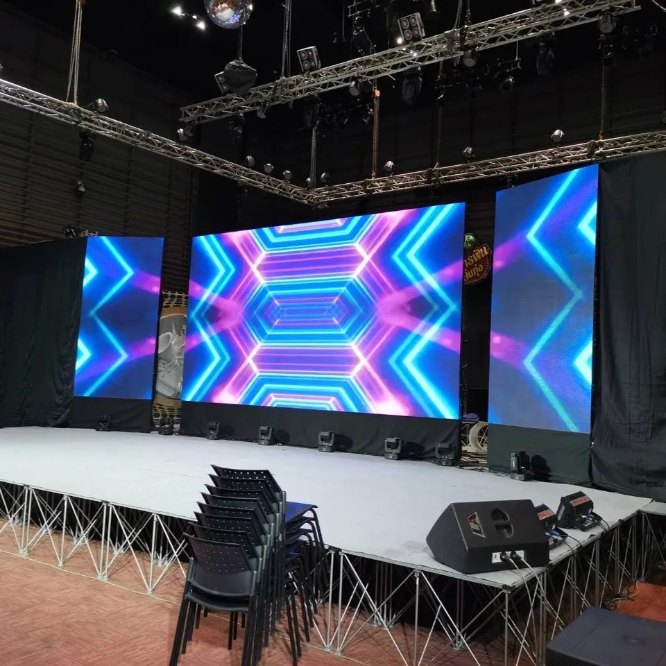 16 Bit 1920Hz Indoor Rental LED Screen Display With SMD2121 Led Chip