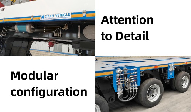 TITAN Goldhofer Modular Trailer  Hydraulic Multi Axle Trailer
