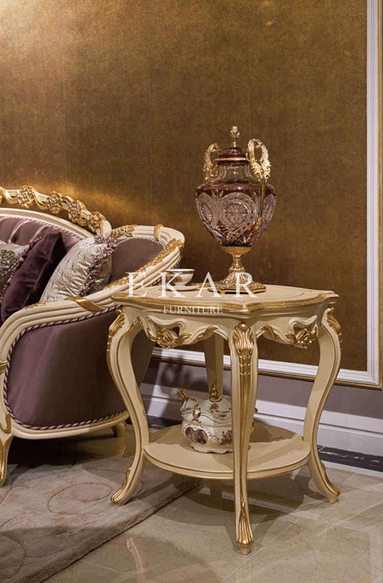 Livingroom Furniture Tea Table Design Wooden Square Corner Table FC-126C