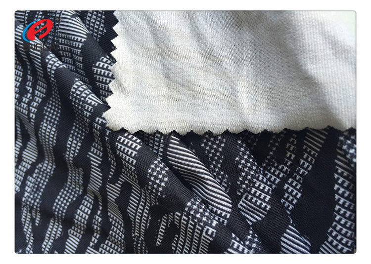 4 Way Stretch 90% Polyester 10% Spandex Lycra Fabric Plain Dyed Printed