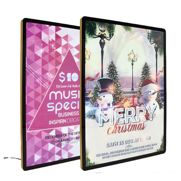 110V - 240V Outdoor Led Light Box , Energy Saving Illuminated Advertising Signs