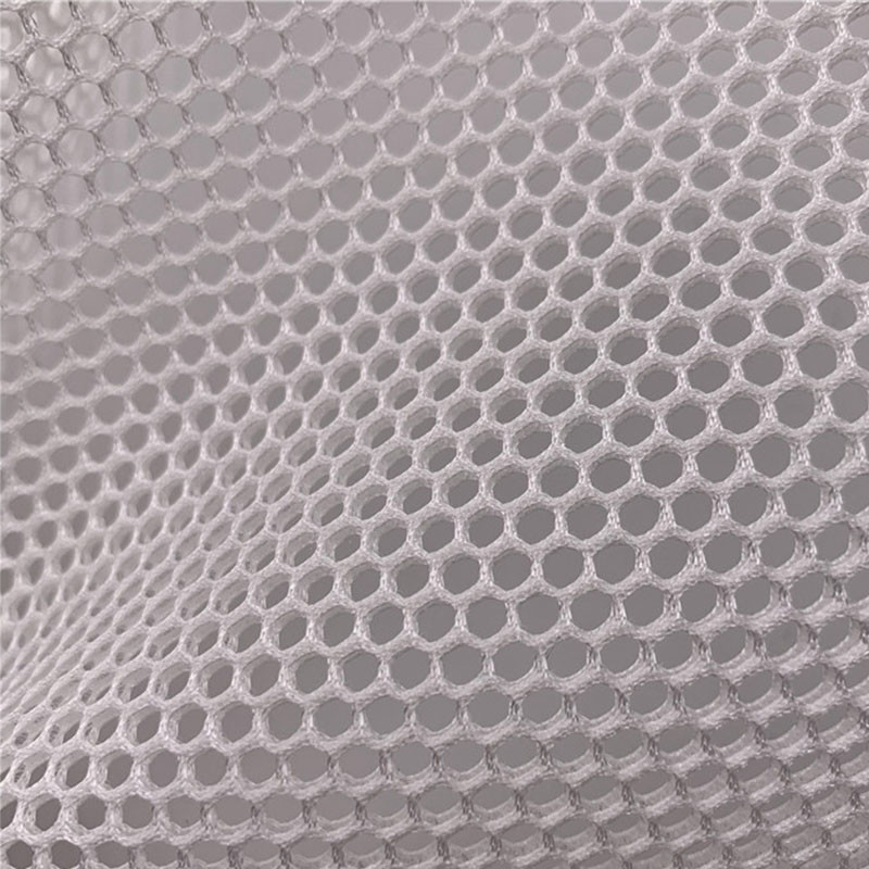 220gsm Water Resistant Air Mesh Fabric Knitted 100 Polyester Mesh For Beding