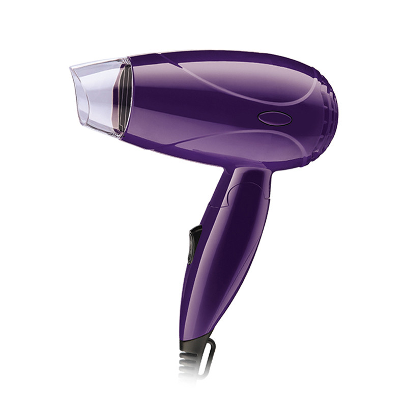 Mini Plastic Travel Hair Dryers , 1000W Folding Blow Dryer ODM OEM