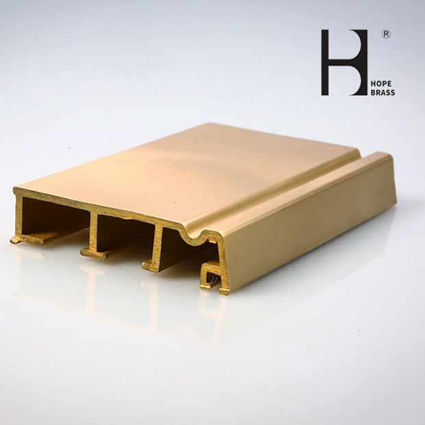 Hot Forging Fade Resistant Brass Door Frame with Smooth Surface
