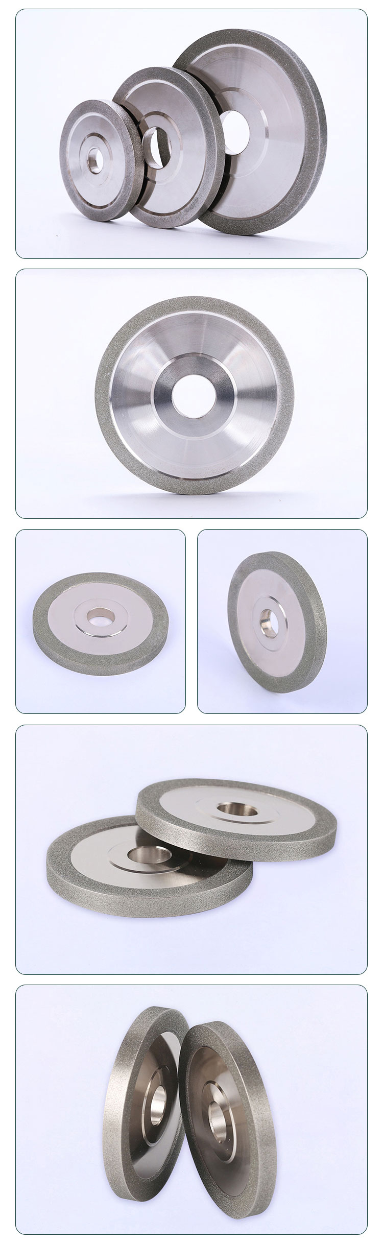 Good Price 6 Inch Reasonable Price Coated Diamond Grinding Wheel 200mm Electroplated Diamond Grinding Disc for Pcb Drill