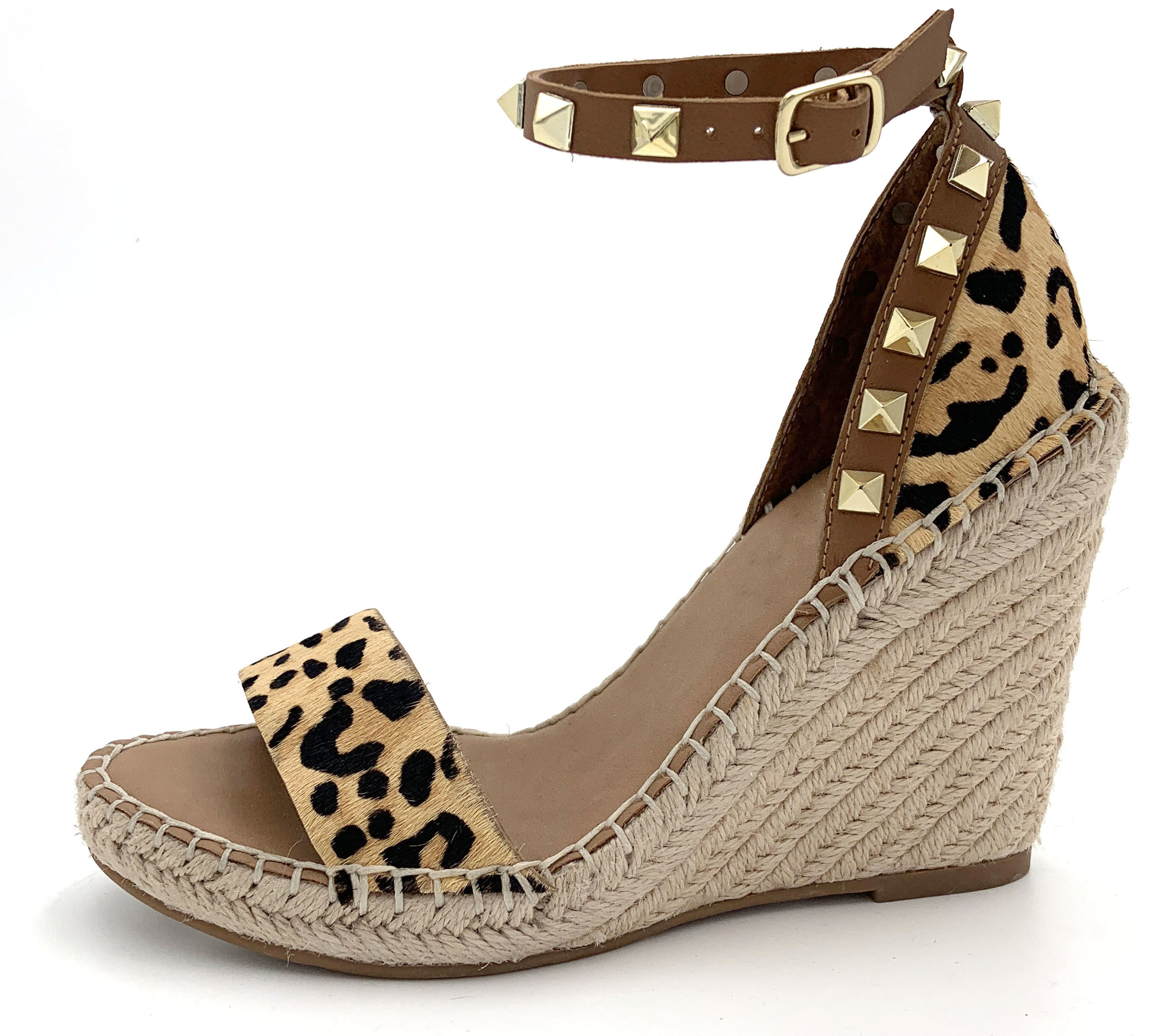 Casual Canvas Espadrilles Shoes With Lace Up Closure Solid Pattern