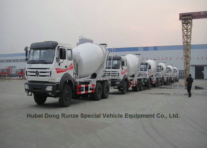 Beiben 2534 RHD / LHD Concrete Mixer Truck EURO 3/5 Heavy Duty 10-12m3