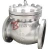 Buy cheap Cast Steel Swing Check Valve , Flanged Non Return Valve ANSI 150LB H44H from wholesalers