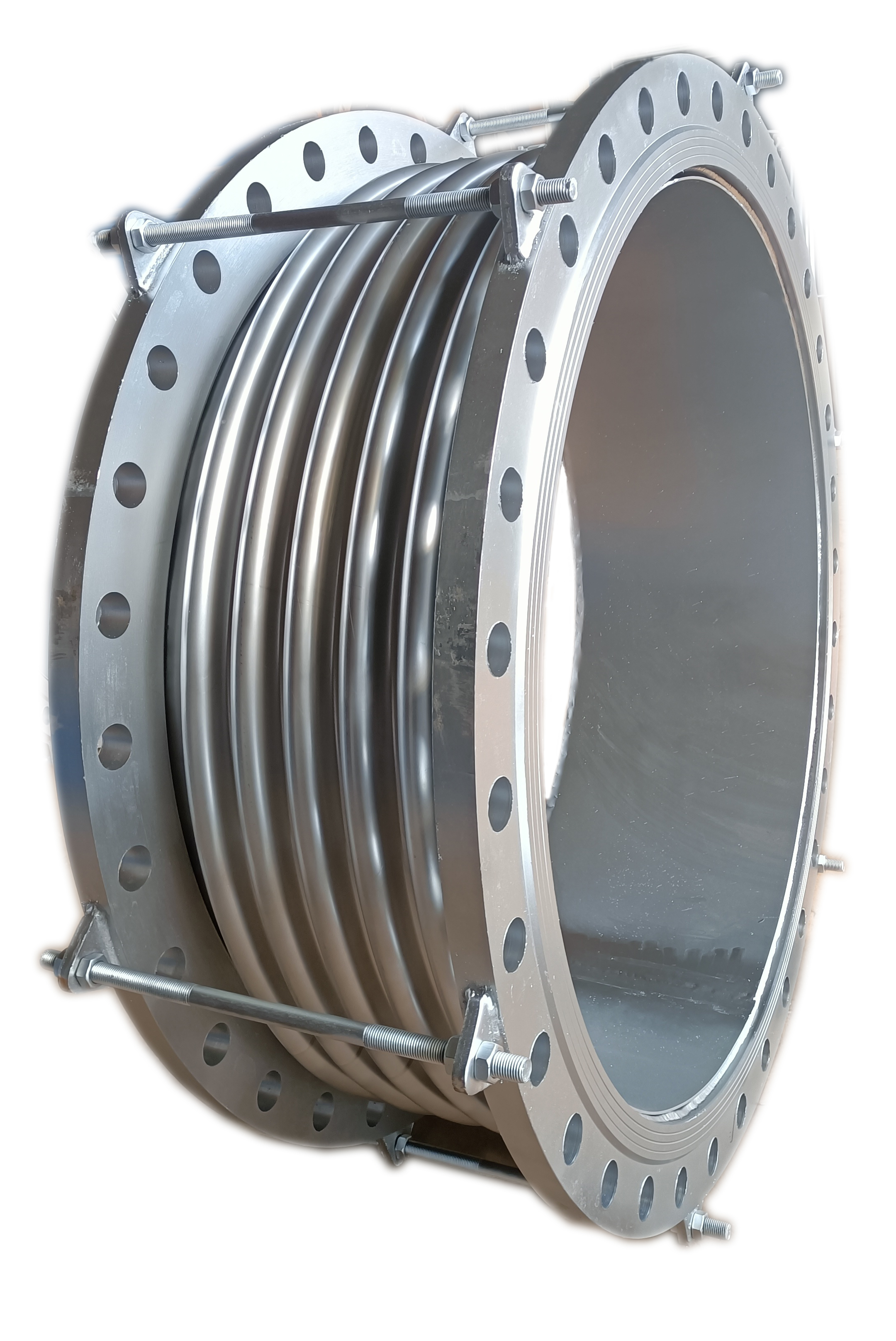 DN32 DN3000mm Lp Gas Radiator Stainless Steel Braided Hose Flanged Metal