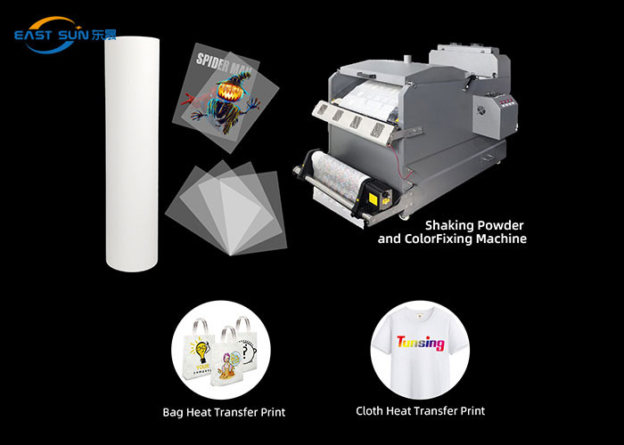 30cm 33cm 60cm Width DTF PET Transfer Film Roll For Printer Machine