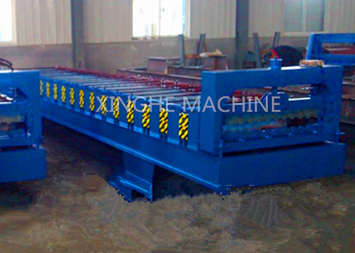 380V 3kw Roll Shutter Door Forming Machine , Sheet Metal Forming Equipment