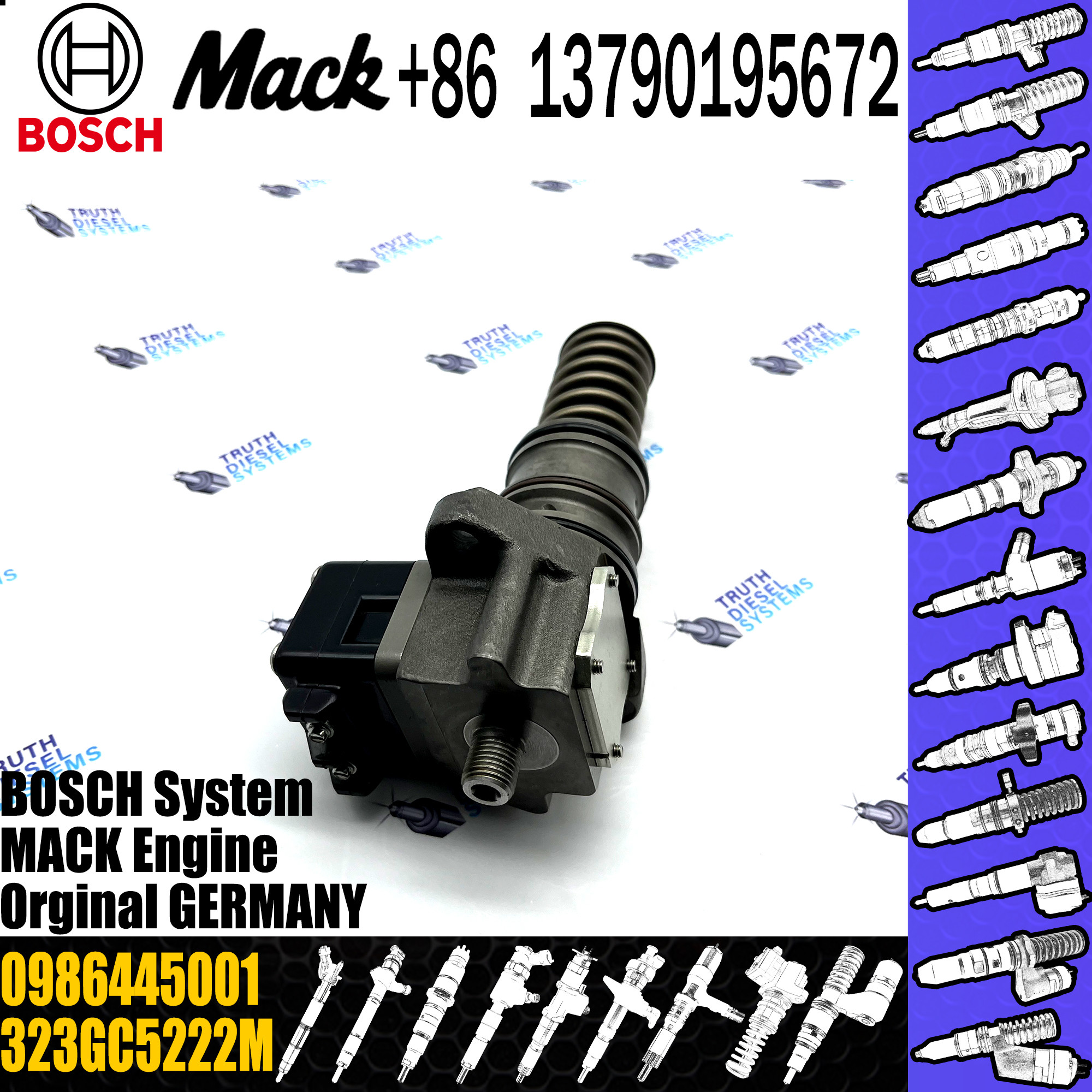 original new Diesel fuel PUMP assembly 313GC5222M 0414755003 for truck engine