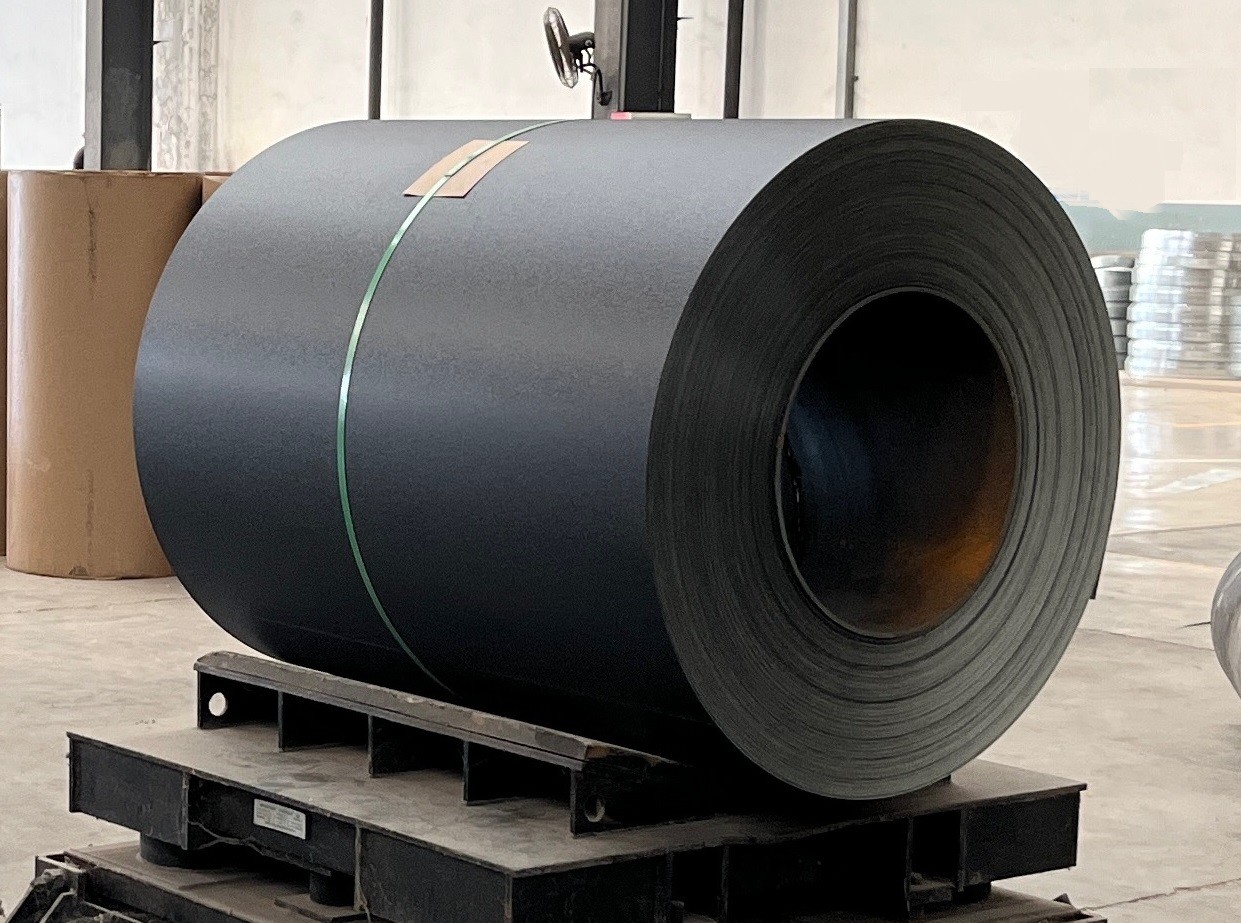 Top Quality Color Coated Prepainted Galvanized Matt Textured PPGI Steel Coil Z225 SMP Paint for Building industry,
