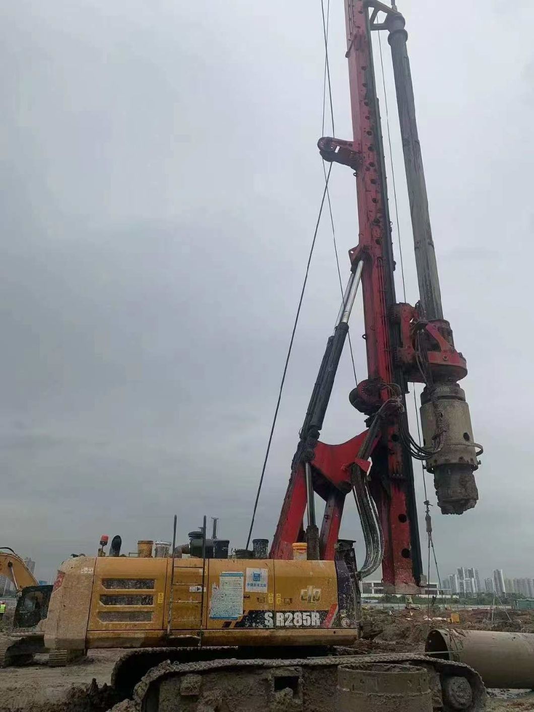 Used Rotary Drilling Rig Pile Machine Sy Sr285 Sr155 Rotary Piling Rig Foundation Rig for Sale