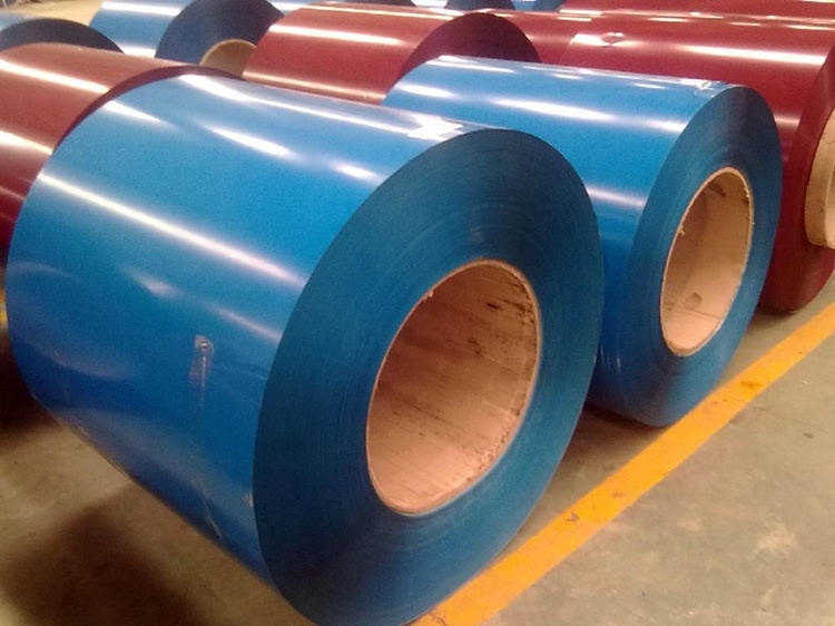 Q215/Q235 Waterproof Prepainted Color Coated Steel Coil For Roofing Galvalume