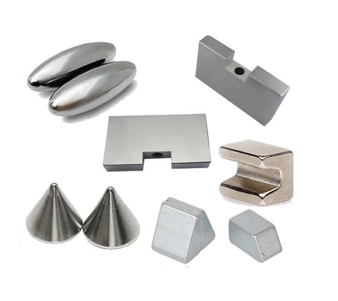 Kellin Irregular Shape Magnet Custom Industrial Special Shaped Magnetic Block wedge Neodymium Iron Boron Magnets