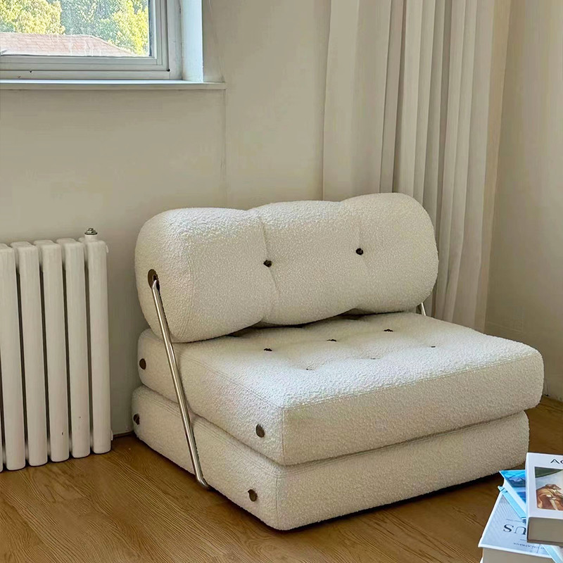 Postmodern Tofu Block Module Single Spud Lounge Chair Lazy Sofa Sofa Bed