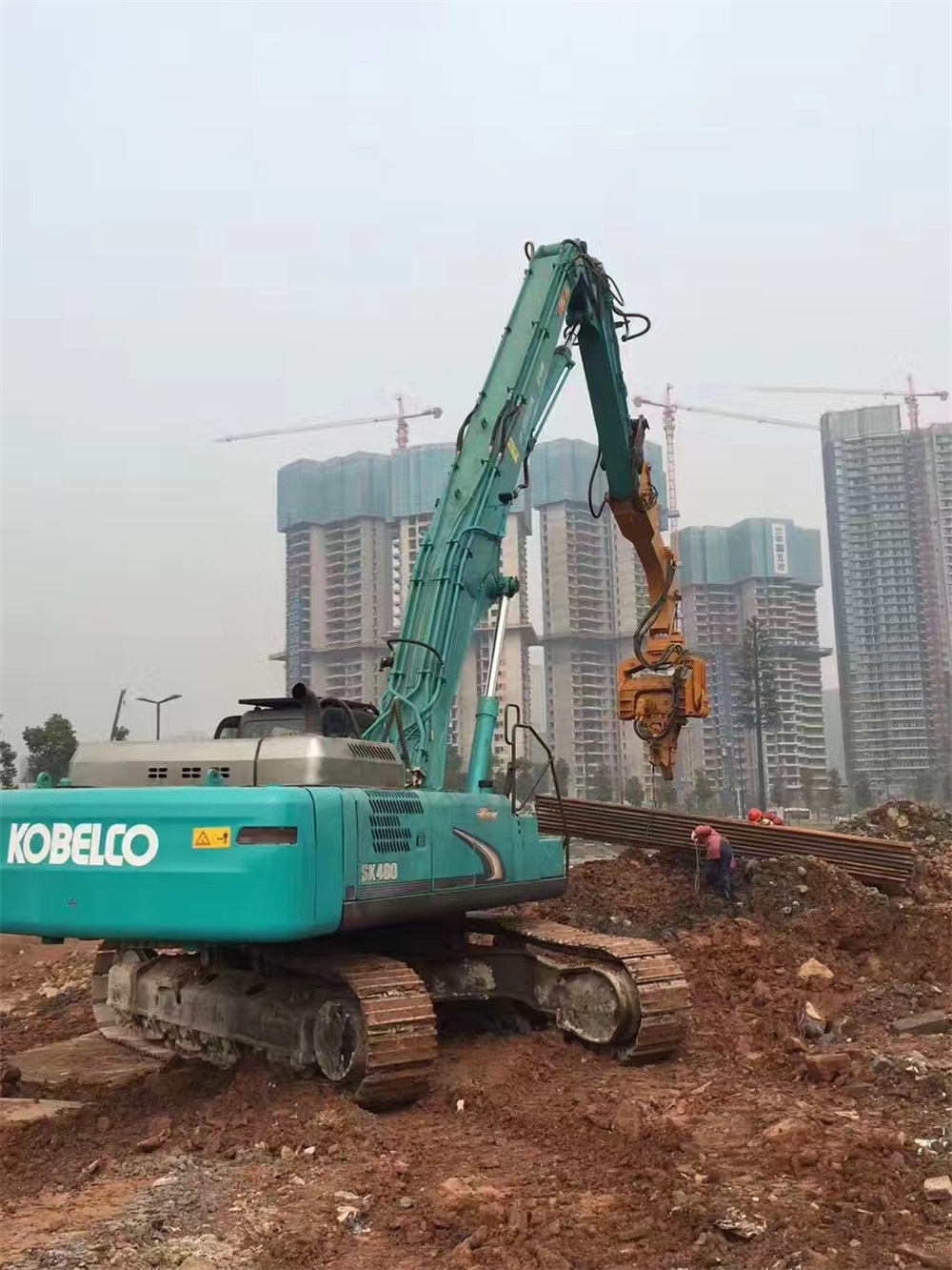 Excavator Long Reach Arm And Boom for ZX360/ZX490