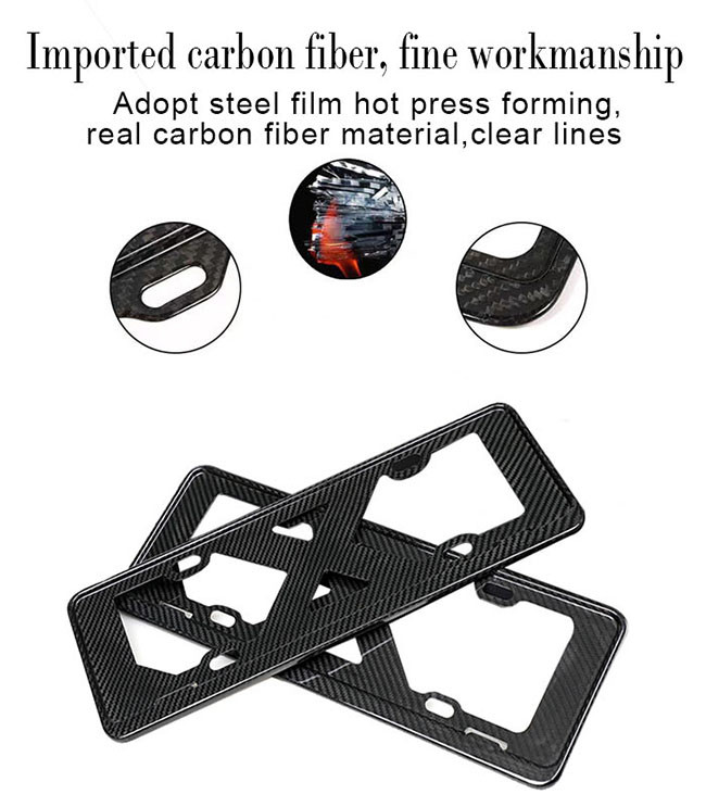 High Hardness Black 3K Twill Carbon Fiber Plate Frame