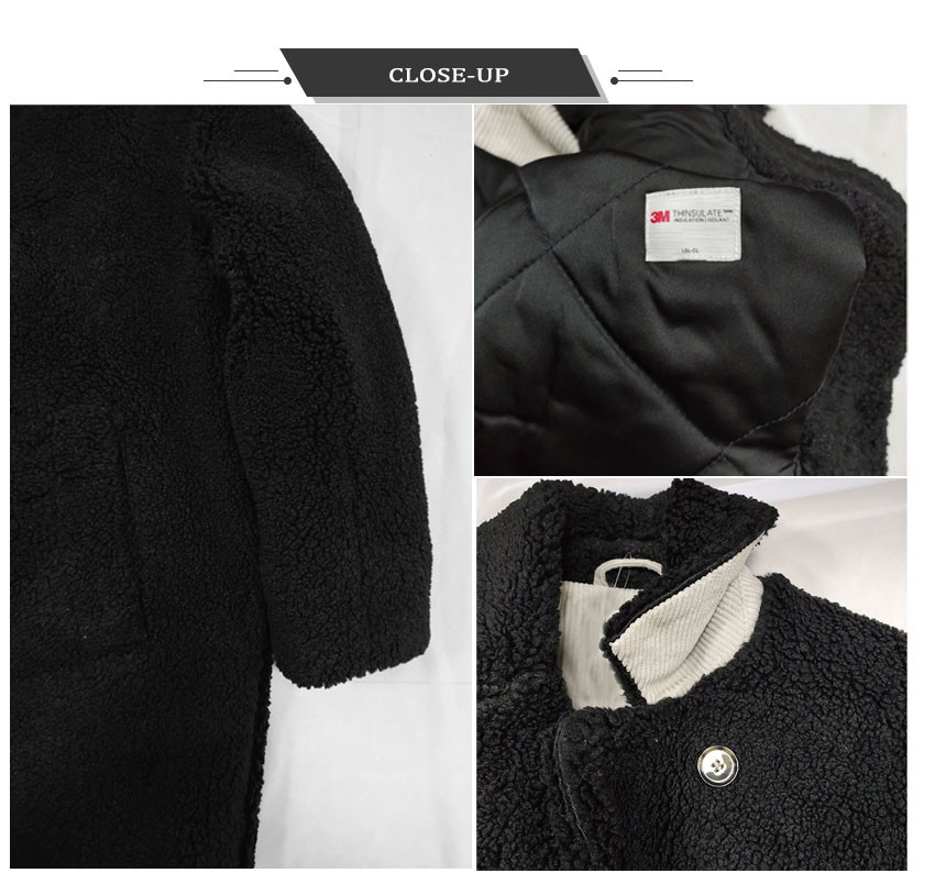 Thinsulate Padded Size 40 Recycled Polyester Women Teddy Coat