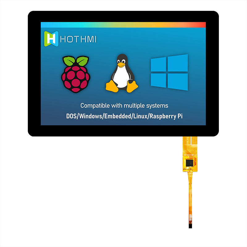 10.1 Inch 1280x800 TFT LCD Display Module IPS Display LVDS With Pcap Monitor