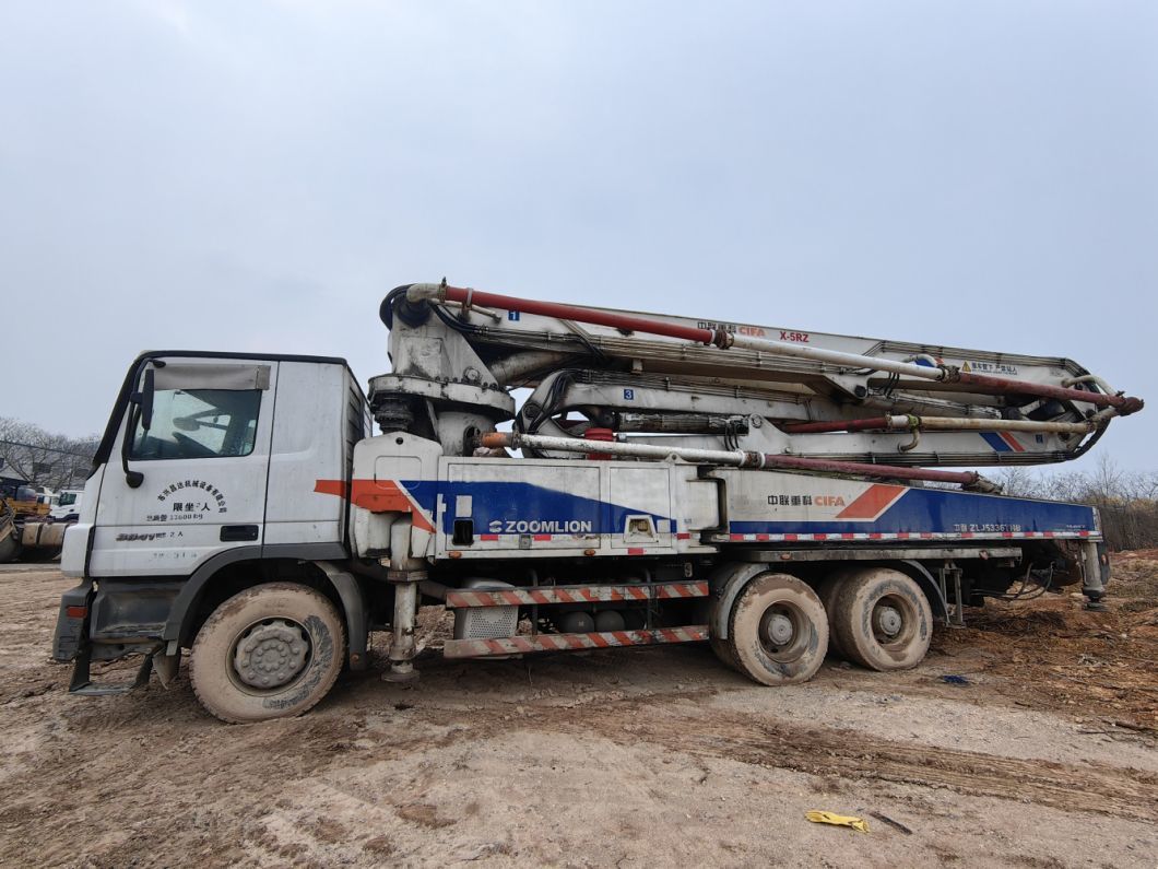 Zoomlion 47m Used Concrete Boom Pump Construction Equipment