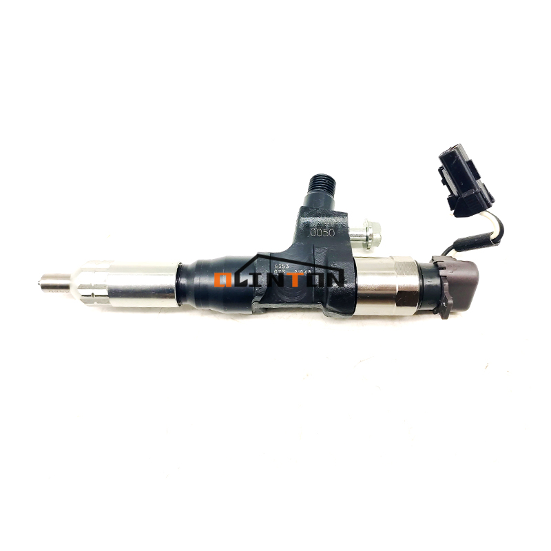 Excavator Common Rail Fuel Injector 095000-6350 095000-6351 095000-6352 095000-6353 for HINO 23910-1440
