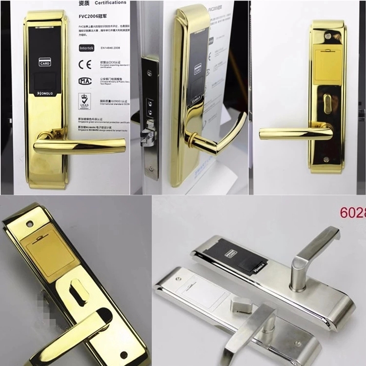 RFID Keyless Hotel Door Locks / Electronic Hotel Room Door Locks