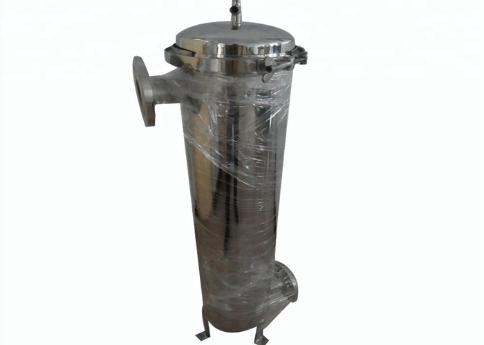 304 316 SS Bag Filter Housing 10-300mesh Filter Accuracy CE Approved
