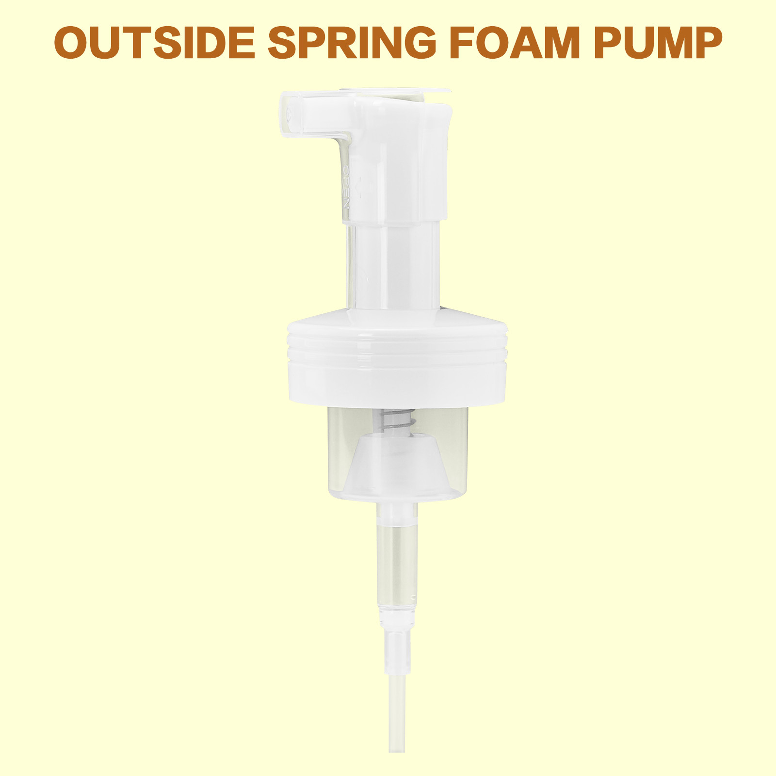 2.0MM Gasket Hand Lotion Pump Plastic Pump for Smooth Dispensing