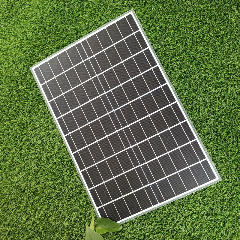 White PCB 9V 30W Mono Solar Panel PET Laminated Rainproof Durable