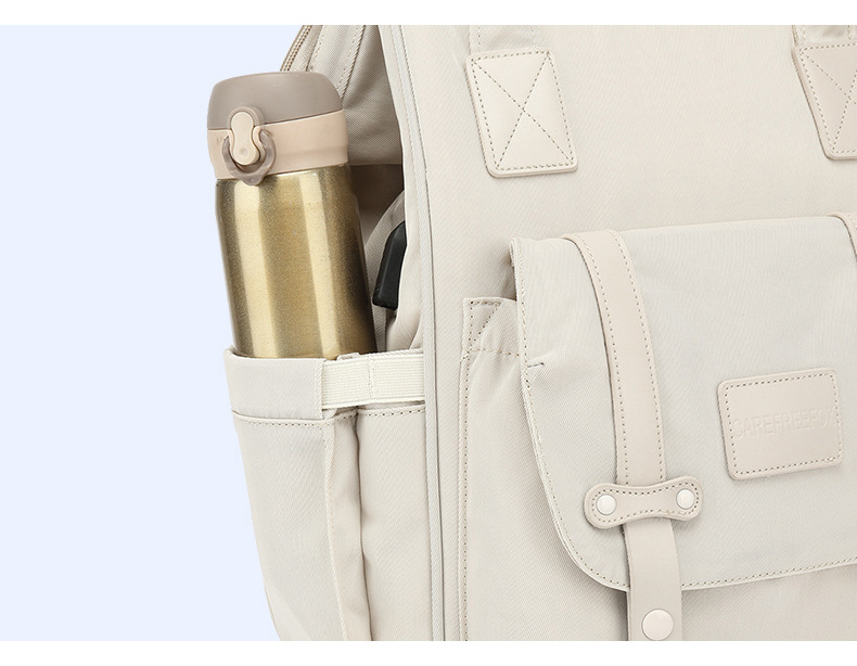 Thermal Insulation Nylon Travel Changing Bag With USB Charging Port 35L