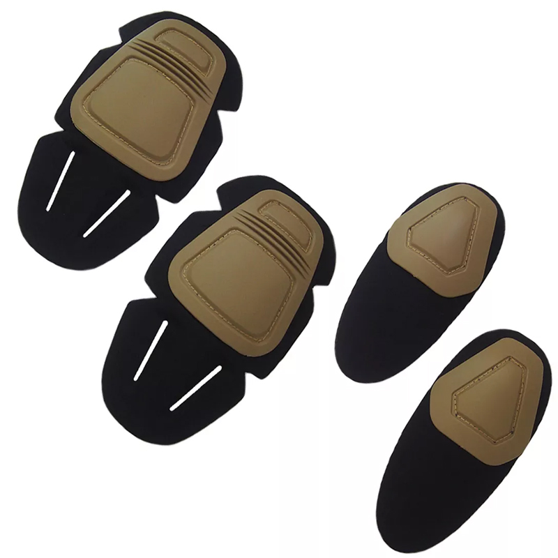 Resistant One Size Fits All Frog Suit Knee and Elbow Pads for Safety Outdoor Training Gear