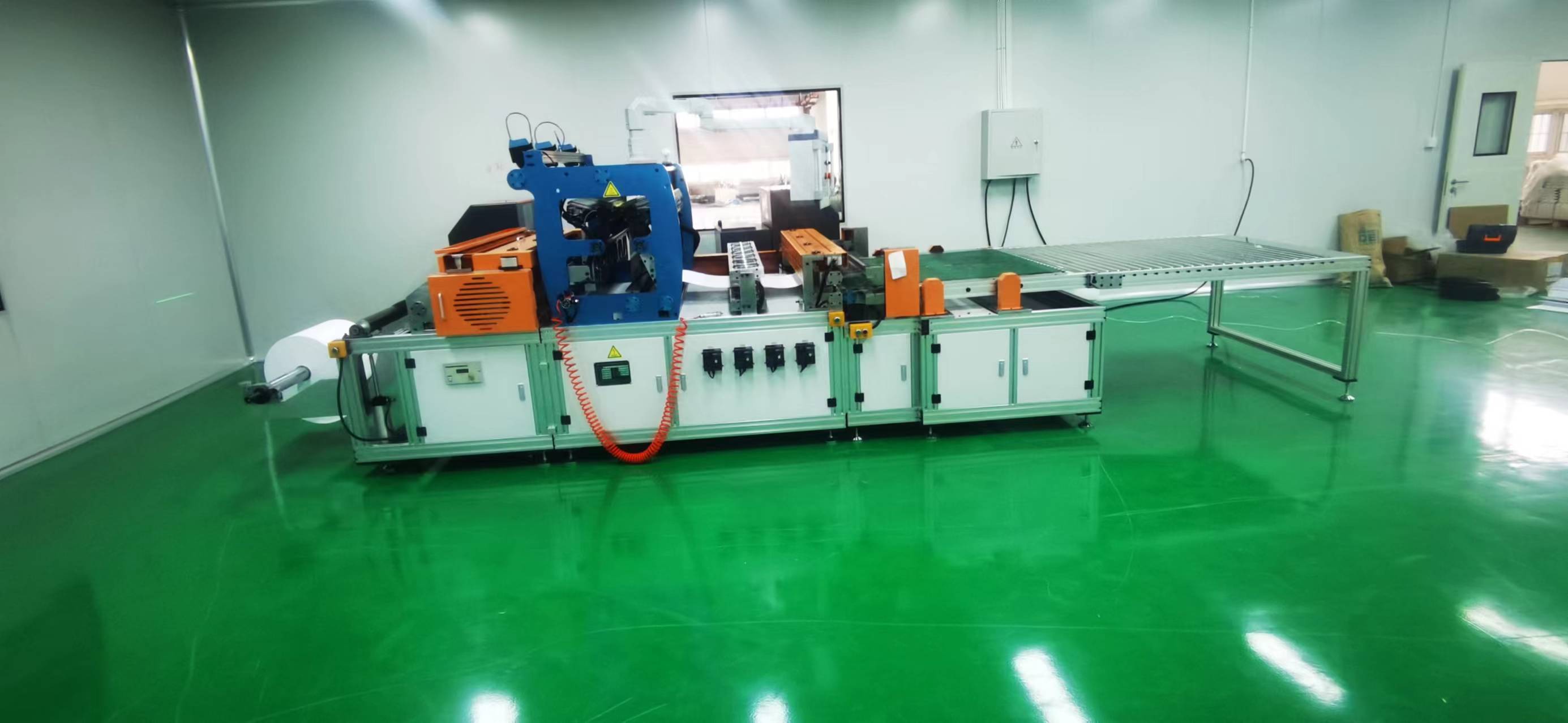 220V / 380V HEPA Filter Pleating Machine Computerized Air Filter Pleating Machine