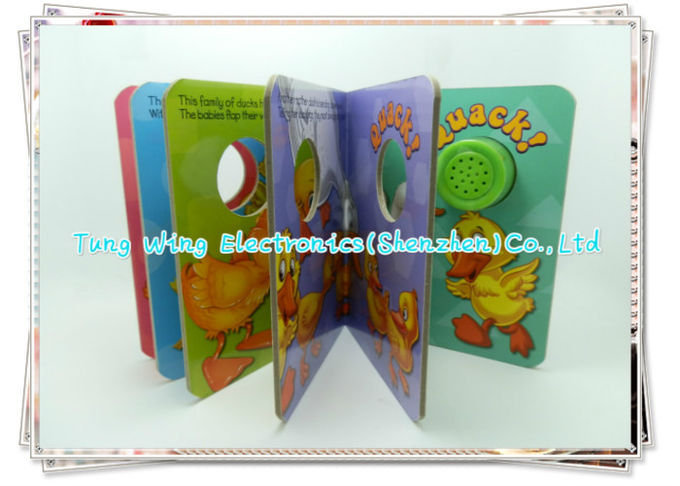 Round Sound Module for Animal Sounds Book indoor Educational Toy 3