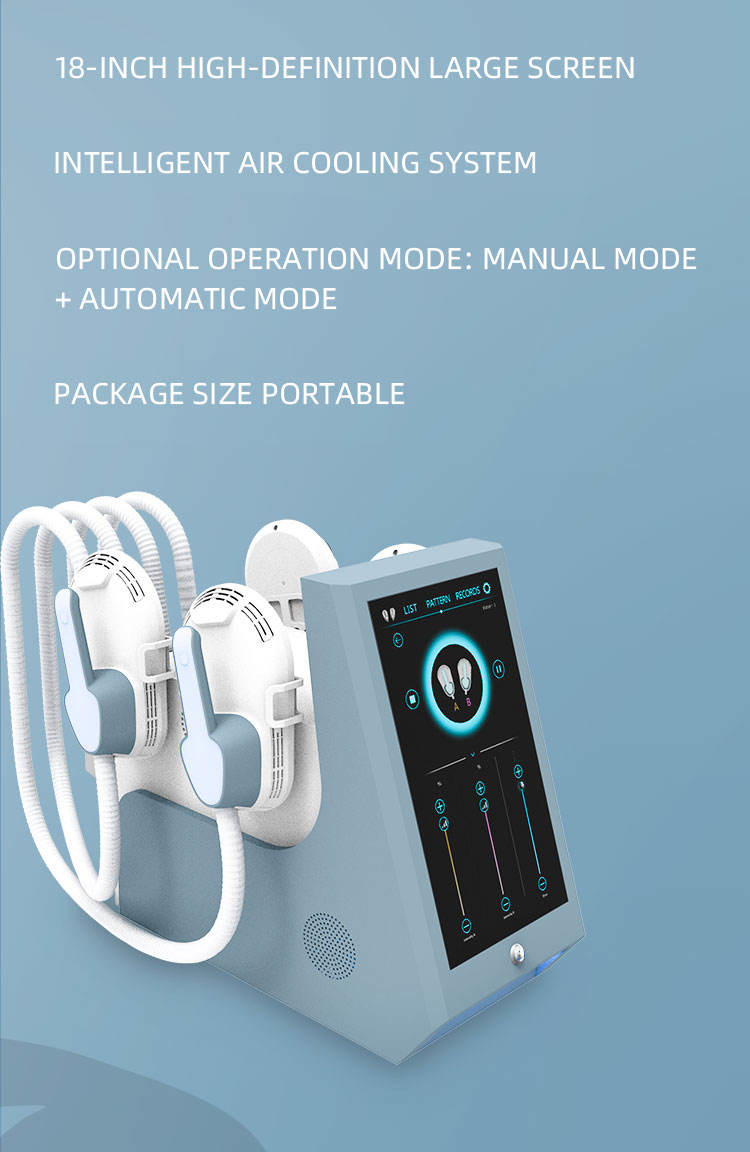 Toning Hips Tesla Sculptor Magnetic Body Sculpting Machine 4 Handles