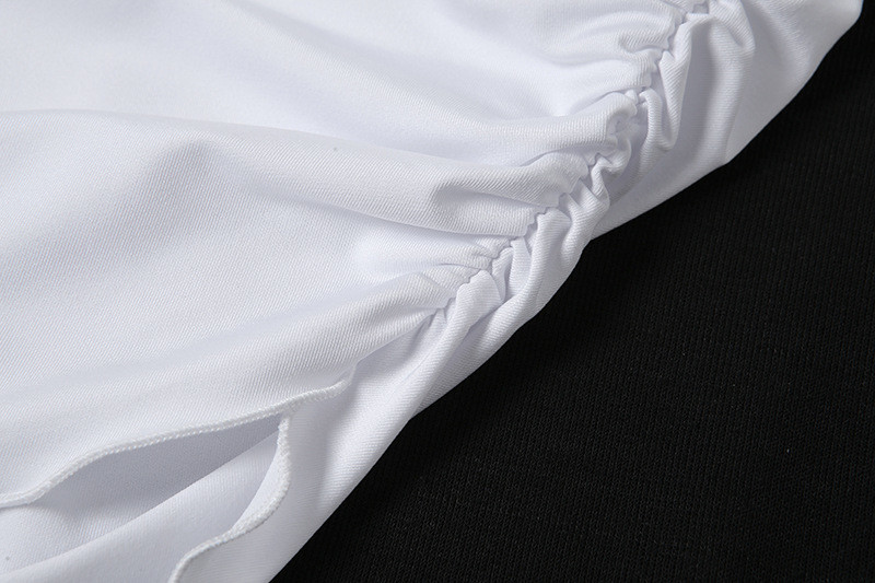 Ruffled Diamond Hem Slim Ladies V Neck Tank Top Sleeveless