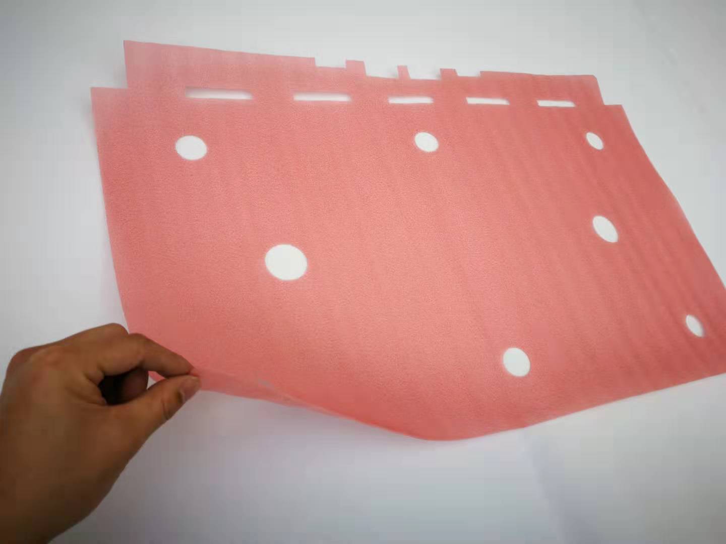 White / Black / Red Epe Packing Foam Antistatic Adhesive For Screen Protector
