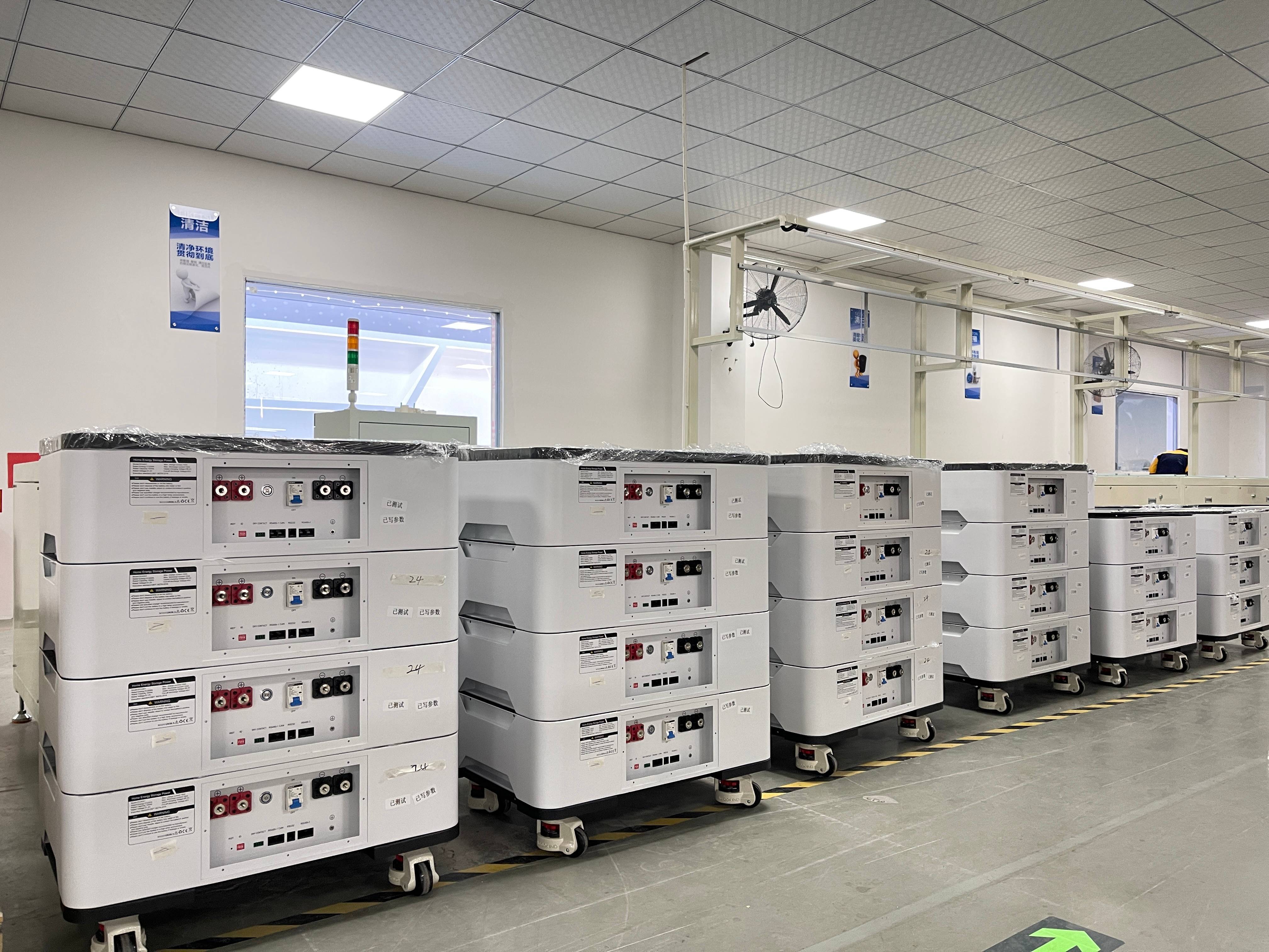 15Kwh 30Kwh 45Kwh 280Ah 560Ah 840Ah LiFePO4 Battery Backup for Hybrid Solar System