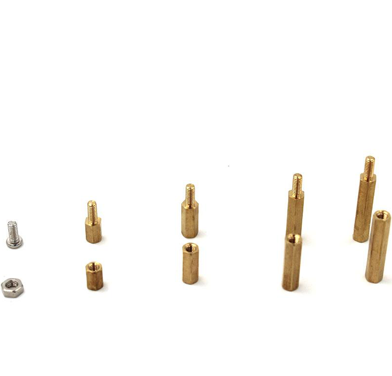 Male Female Thread Standoff Brass Hex for PCB Board Control Insepected Brass Support
