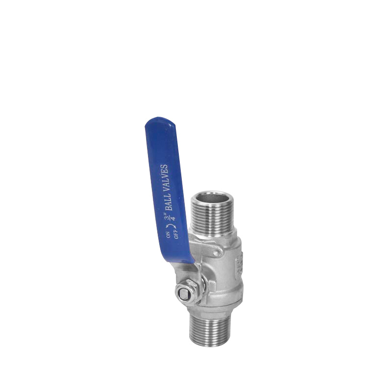 DN15-DN50 2PC Male Thread Ball Valve Stainless Steel 304 316