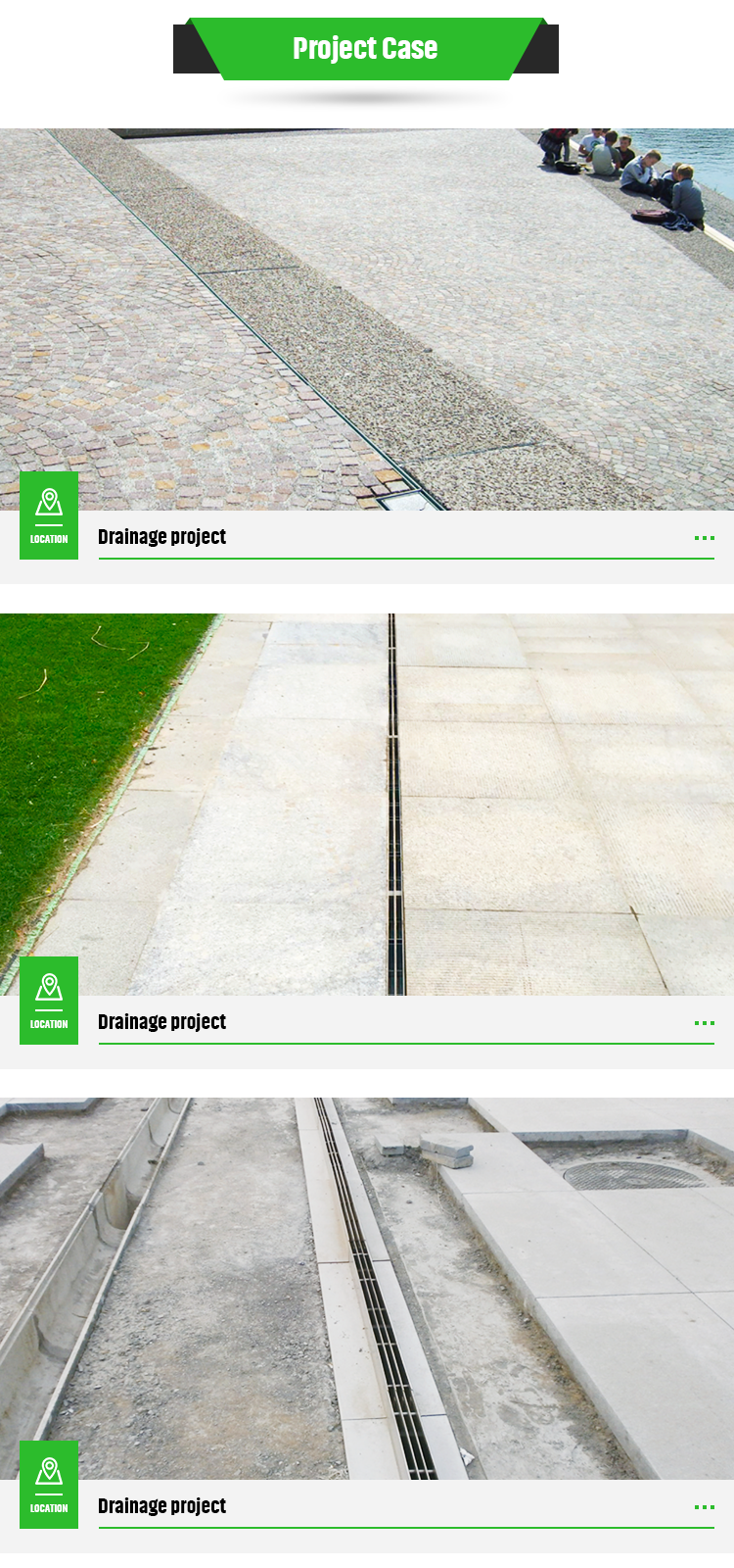 ZL-2015 2 0379484.5/ZL-2015 3 0180918.4 Patent Trench Cover for Drainage Grid Slot