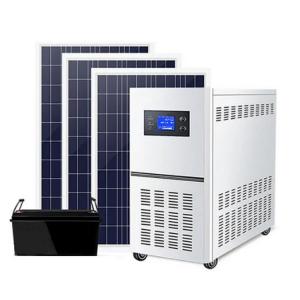 China CE Off Grid Solar System 5000W Solar Panel Kit For Outdoor Camping on sale