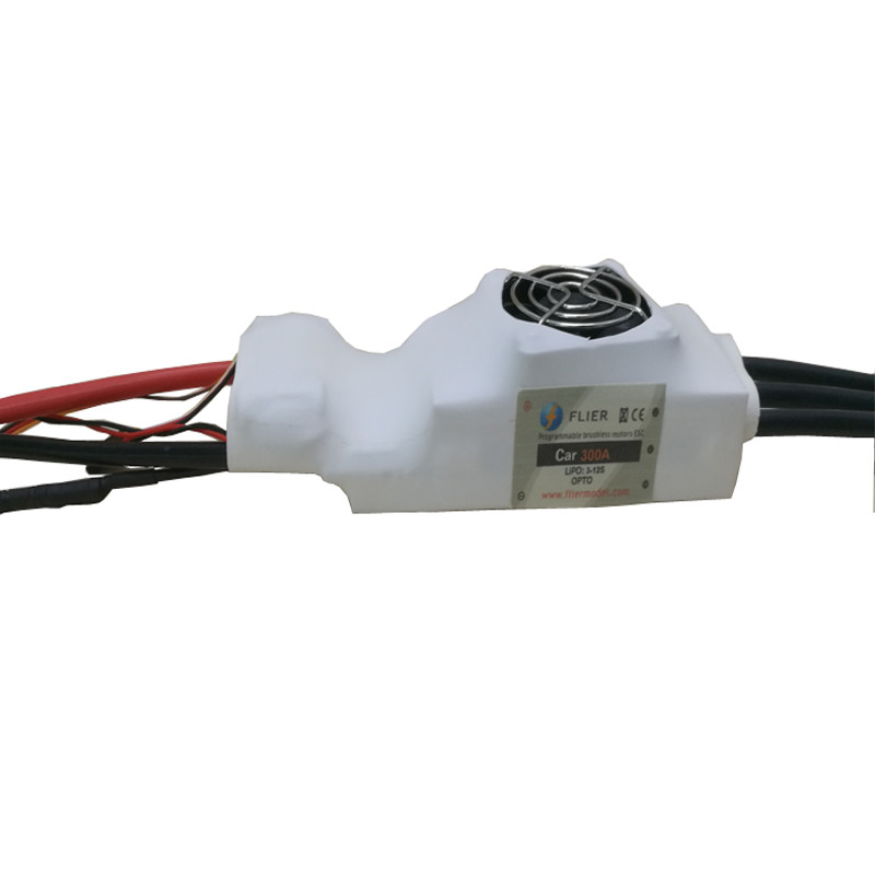 Durable 300A 16S RC Car ESC Speed Controller Mosfet Traxxas Type Light Weight