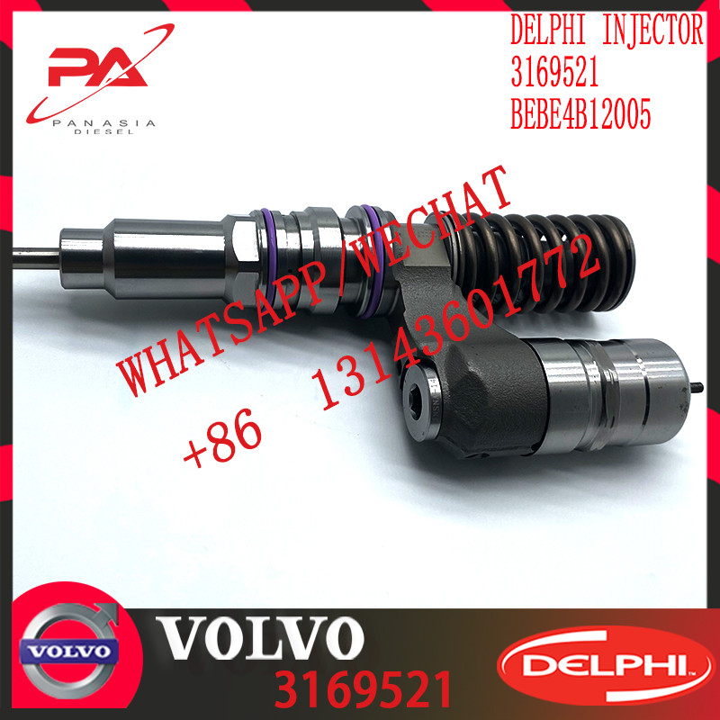 Diesel Engine Fuel injector 3169521 BEBE4B12005 A3 for V-O-L-V D12 3039 US2000 SPEC 345/385/425 HP